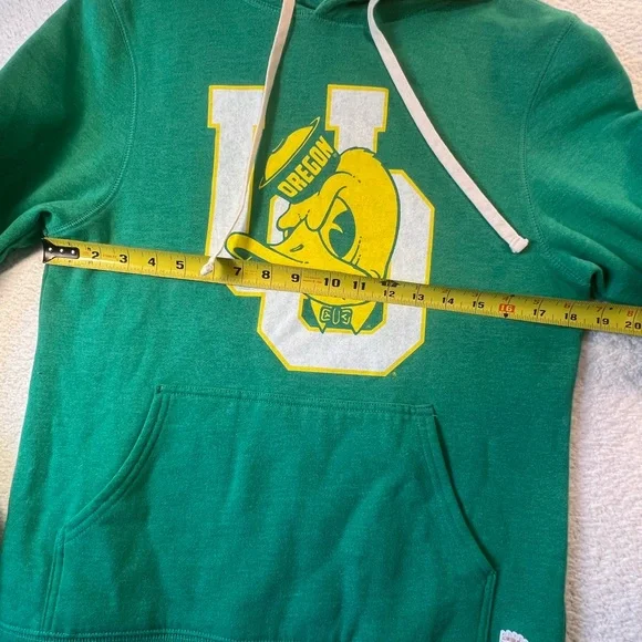 Oregon Ducks Green Sweatshirt Hoodie Women’s XS - Picture 6 of 6